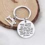 WSNANG Sewer Gift Costume Designer Graduation Gift Always Remember You are Braver Stronger Smarter Than You Think Keychain Quilting Jewelry Gift for Women