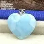Larimar Pendant, Heart Natural Blue Larimar Stone Jewelry For Woman Man Dominica Crystal 17x4mm BeadsSilver Sterling Water Pattern Gemstone AAAAA Larimar Pendant, Heart Natural Blue Larimar Stone Jewelry For Woman Man Dominica Crystal 17x4mm BeadsSilver Sterling Water Pattern Gemstone AAAAA