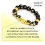 Feng Shui Pi Xiu Bracelet Lucky Charm Beads Wealth Wristband Adjustable Elastic Jewelry for Men Women