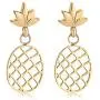 SKQIR Pineapple Necklace,Womens Tiny Handmade Stainless Steel Pineapple Jewelry Sets(Earrings+Bracelets+Necklaces Jewelry Set) SKQIR Pineapple Necklace,Womens Tiny Handmade Stainless Steel Pineapple Jewelry Sets(Earrings+Bracelets+Necklaces Jewelry Set)