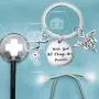 BEKECH LVN Keychain Licensed Vocational Nurse Gift with God All Things are Possible Keychain with Nurse Caduceus Stethoscope Charm Gift for Nurse Graduation Medical Student BEKECH LVN Keychain Licensed Vocational Nurse Gift with God All Things are Possible Keychain with Nurse Caduceus Stethoscope Charm Gift for Nurse Graduation Medical Student