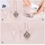 Minicremation Cremation Jewelry Urn Pendant Necklace for Ashes with Hollow Mini Keepsake Urn Memorial Jewelry for Ashes Minicremation Cremation Jewelry Urn Pendant Necklace for Ashes with Hollow Mini Keepsake Urn Memorial Jewelry for Ashes