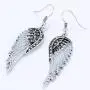Szxc Womens Crystal Guardian Angel Wings Hypoallergenic Dangle Earrings Biker Jewelry - 2 1/4 inch Szxc Womens Crystal Guardian Angel Wings Hypoallergenic Dangle Earrings Biker Jewelry - 2 1/4 inch