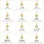 JADMIRE 14K Yellow Gold Plated Sterling Silver Swarovski Zirconia Zodiac Stars Pendant Necklace, 18'' JADMIRE 14K Yellow Gold Plated Sterling Silver Swarovski Zirconia Zodiac Stars Pendant Necklace, 18''
