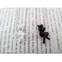 NOUMANDA Lovely Hanging White and Black Cat Necklace for Cat Lovers