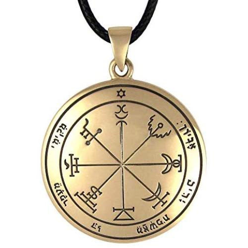 Bronze Seventh Pentacle of Jupiter Talisman for Prosperity