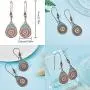 4 Pair Bohemian Vintage Earrings Dangle Drop Earring Jewelry Accessories for Women Girl Supplies 4 Pair Bohemian Vintage Earrings Dangle Drop Earring Jewelry Accessories for Women Girl Supplies