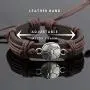 Sports Leather Wrap Bracelets for Men Teen Soccer Football Charm Bracelet