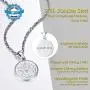 PROSTEEL Tetragrammaton Pentacle Necklace, Customize Available, Eliphas Levis Pentagram Protection, Amulet Wiccan, Magical,The Ancient Power Name of God