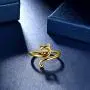 beautlace Cute Cat Adjustable Rings 18K Gold/Silver/Black Gun Plated Lovely Cats Animals Open Ring Jewelry for Women KR0029 beautlace Cute Cat Adjustable Rings 18K Gold/Silver/Black Gun Plated Lovely Cats Animals Open Ring Jewelry for Women KR0029