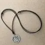 Celtic Knot Jewelry Crescent Moon Triquetra Pagan Magic Wicca Witchcraft Pewter Mens Womens Pendant Necklace Lucky Charm Protection Amulet Wealth Talisman Medallion for men women w Adjustable Cord