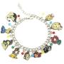 Beauty and the Beast sleeping beauty Belle Tangled Cinderell Snow White little mermaid Mulan Princess Bracelet Gifts for Women girl