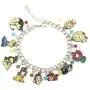 Beauty and the Beast sleeping beauty Belle Tangled Cinderell Snow White little mermaid Mulan Princess Bracelet Gifts for Women girl