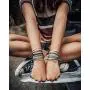 Pura Vida Gold or Silver Sierra Bracelet - Waterproof, Adjustable Band Pura Vida Gold or Silver Sierra Bracelet - Waterproof, Adjustable Band