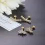 YADOCA 14 Pairs Stainless Steel Ear Cartilage Piercing Earrings Helix Tragus Barbell for Women Men Moon Star Heart Flower CZ Stackable Cartilage Earrings Set Silver-tone Rose Gold-tone Rose Gold-tone