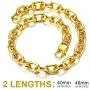 GoldChic Jewelry 5mm/12mm/23mm Chokers Gold Chain Necklace for Women,Hip Hop Turnover/Paperclip Chain Necklace, Thick Chunky Choker Chain Necklace 16”18”20”,Gift Box Included