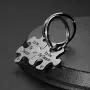 omodofo Valentines Day His and Hers Puzzle Piece Pendant Necklace KeyChain Set Personalized Couples Stamped Chain Keyring omodofo Valentines Day His and Hers Puzzle Piece Pendant Necklace KeyChain Set Personalized Couples Stamped Chain Keyring