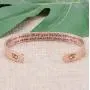 Inspirational Bracelets for Girls Rose Gold Cuff Jewelry Stainless Steel Gift for Women Friends Inspirational Bracelets for Girls Rose Gold Cuff Jewelry Stainless Steel Gift for Women Friends