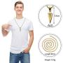 3 Pieces Stainless Steel Arrowhead Pendant Chain Necklace Spearpoint Necklace