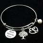 Kivosliviz Nonna Gifts Grandma Bracelet Nonna Jewelry Women Best Nonno Ever Nonna Bracelet