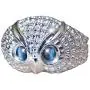 ANOJION Owl Ring, Hip hop Ring, Fashion Jewelry Gift for Men and Women, Alloy Material time Ring,Size 6-10 ANOJION Owl Ring, Hip hop Ring, Fashion Jewelry Gift for Men and Women, Alloy Material time Ring,Size 6-10