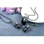 MANIFO Natural Quartz Crystal Stone Necklace Reiki Healing Gemstone Pendant Necklace Jewelry for Women Men MANIFO Natural Quartz Crystal Stone Necklace Reiki Healing Gemstone Pendant Necklace Jewelry for Women Men