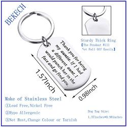 BEKECH Aunt Gifts New Aunt Keychain Thank You for Being My Auntie Keychain Mothers Day Jewelry Gifts for Aunt Best Effin Aunt Ever Gift from Niece Nephew