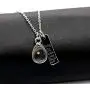 Stainless Steel Faith Real Mustard Seed Pendant Necklace Charm Jewelry for Christian Inspirational Gift Y559 Stainless Steel Faith Real Mustard Seed Pendant Necklace Charm Jewelry for Christian Inspirational Gift Y559