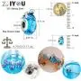 Sea Turtle Charms on a Blue Murano Glass Beads Fit Pandora Charms Bracelets-925 Sterling Silver Charms for Necklace/European Snake Chain-Hawaii Summer Travel Tropical Marine Life Charm Sea Turtle Charms on a Blue Murano Glass Beads Fit Pandora Charms Bracelets-925 Sterling Silver Charms for Necklace/European Snake Chain-Hawaii Summer Travel Tropical Marine Life Charm
