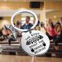 PENQI Fitness Keychain Bodybuilding Jewelry Body Achieves What The Mind Believes Keychain Gym Workout Gift for Fitness Lover Personal Fitness Coach