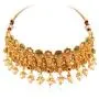 Aheli Elegant Gold Tone Crafted Ethnic Festive Wedding Party Wear Choker Necklace Jhumki Earrings Set for Indian Women Traditional Fashion Jewelry Aheli Elegant Gold Tone Crafted Ethnic Festive Wedding Party Wear Choker Necklace Jhumki Earrings Set for Indian Women Traditional Fashion Jewelry
