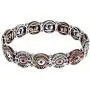 PammyJ Western Tri-Tone Faux 12 Gauge Shotgun Shell Stretch Bracelet PammyJ Western Tri-Tone Faux 12 Gauge Shotgun Shell Stretch Bracelet