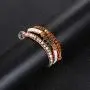 LIUANAN Boho Handmade Wrap Bracelet Natural Stone Multilayer Chakra Strand Bracelet for Women Men