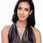 BERRICLE Rhodium Plated Sterling Silver Cubic Zirconia CZ Black and White Fashion Necklace and Earrings Set