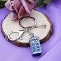 AKTAP Movie TV Series Keychain Police Box Charm Jewelry Tardis Gift Inspired Keychain Gifts for Movie Fans