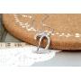 Paialco Bling Crystal Initial Letter Pendant Necklace, Silver Tone