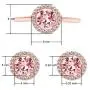 SolidSilver - Sterling Silver Adjustable Rings Sizes 7-9 Made with a Round Solitaire Swarovski Crystal | Sterling Silver, Yellow or Rose Gold Dipped SolidSilver - Sterling Silver Adjustable Rings Sizes 7-9 Made with a Round Solitaire Swarovski Crystal | Sterling Silver, Yellow or Rose Gold Dipped