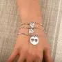 PENQI Mother Daughter Bracelet Set of 2 3 Sisters Mother Daughters Bracelet Gift Mother’s Day Jewelry Mom Adjustable Bracelet Gift for Women Girls PENQI Mother Daughter Bracelet Set of 2 3 Sisters Mother Daughters Bracelet Gift Mother’s Day Jewelry Mom Adjustable Bracelet Gift for Women Girls
