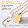 GOLDCHIC JEWELRY Unisex Allah Necklace Haram, 18K Gold Plated/Platinum Plated Iced Out/Oval/Square Mashallah Allah Arabic Islamic Muslim Jewelry with Gift Box GOLDCHIC JEWELRY Unisex Allah Necklace Haram, 18K Gold Plated/Platinum Plated Iced Out/Oval/Square Mashallah Allah Arabic Islamic Muslim Jewelry with Gift Box