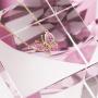 Carleeen Solid 14K Rose Gold 1/3cttw Natural Diamond Pink Sapphire Cute Gold Butterfly Necklace Fine Jewelry for Women Girls (0.03cttw Diamond, I_J Color)