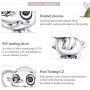 VOROCO 925 Sterling Silver Animals Ladybug Owl Lucky Cat Elephant Heart Unicorn Koala Cubic Zircon Charms Beads Women Jewelry Gifts for Pandora Bracelets