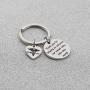 AKTAP OBGYN Gift Midwife Keychain Thank You for Helping Us Welcome Our Sweet Baby Into This World Doula Nurse Jewelry Thank You Gift for Obstetrician Midwife 