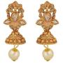 MUCH-MORE Indian Bollywood Pendant/Necklace Pearl Handmade Necklace Earrings Traditional Jewelry