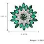 seven wolves All-Match Accessories Brooches Wedding Bridal Big Crystal Rhinestone Bouquet Brooch Pin for Women
