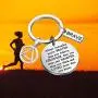 WSNANG Sobriety Gift Addiction Recovery Gift Always Remember You are Braver Stronger Smarter Than You Think Keychain Alcoholics Anonymous Gift New Beginnings Gift