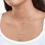 Confirmation Gift Necklace: Holy Confirmation for Girls, Christian Faith, Infinity Cross (gold-plated-brass, NA) Confirmation Gift Necklace: Holy Confirmation for Girls, Christian Faith, Infinity Cross (gold-plated-brass, NA)