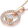 St.Claire 18K Gold Plated Swarovski Necklace for Women Round Halo Pendant Crystals Necklace Best Jewelry Gifts for Womens Girls Mothers Day Birthday Wedding Anniversary St.Claire 18K Gold Plated Swarovski Necklace for Women Round Halo Pendant Crystals Necklace Best Jewelry Gifts for Womens Girls Mothers Day Birthday Wedding Anniversary