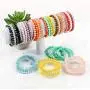 Bohemian Multi-Layer Beaded Stacking Bracelet - Versatile Stretch Strand Statement Wrap Slip-on Cuff Bangle Shiny Crystal Bead Metallic, USA Flag, Rainbow Pride Bohemian Multi-Layer Beaded Stacking Bracelet - Versatile Stretch Strand Statement Wrap Slip-on Cuff Bangle Shiny Crystal Bead Metallic, USA Flag, Rainbow Pride