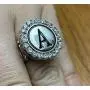 My Prime Gifts Jewelry Letter A Rhinestone Metal Standard 18-20mm Snap