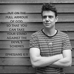 epiphaneia Mens Stainless Steel Cross Necklace Armour of God Ephesians 6:11. Mens Jewelry Cross Necklaces Christian Religious Gifts Christians for Men - Dad Birthday Gift, Fathers Day, Christmas